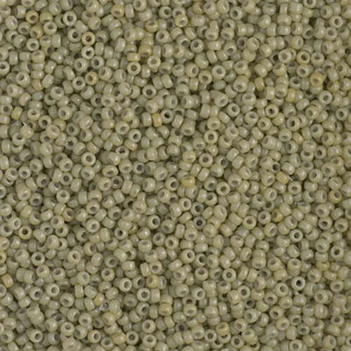Miyuki 15/0 Rocaille Bead - 15-94474 - Duracoat Opaque Dyed Forest