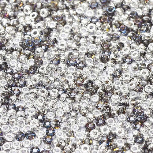 Miyuki 15/0 Rocaille Bead - 55012 - Crystal Bermuda Blue (00030-29636) - 10gm Tube