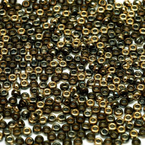 Miyuki 15/0 Rocaille Bead - 55067 - Black California Night (23980-98543) - 10gm Tube