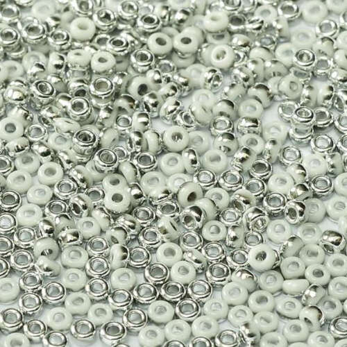 Miyuki 15/0 Rocaille Bead - 55076 - White Opaque Labrador (03000-27001)