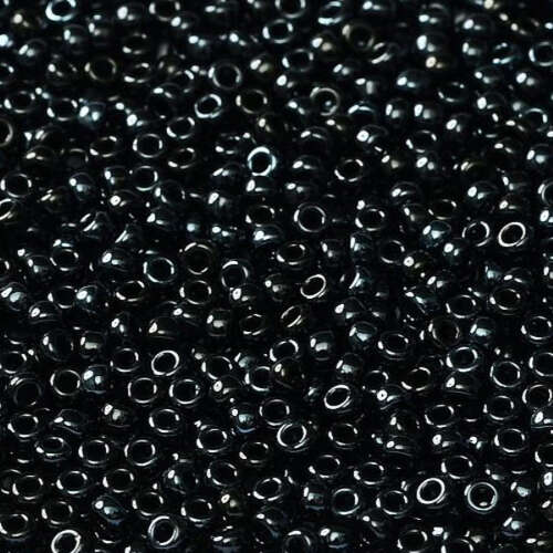 Miyuki 15/0 Rocaille Bead - 55094 - Black Honey Full (23980-23500)