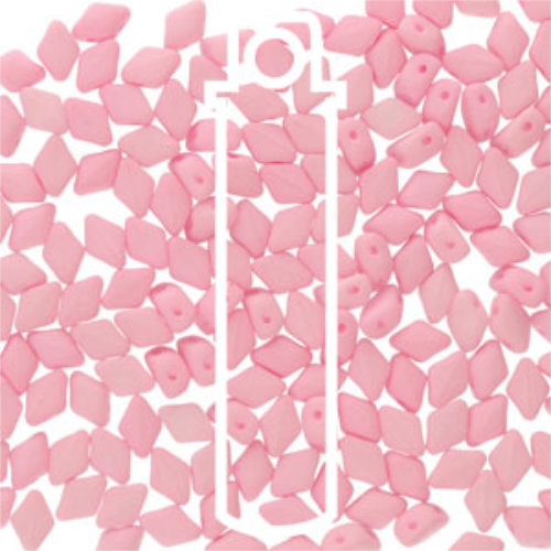 Mini Gem Duo 6mm x 4mm - GD6402010-92923 - Matte Bondeli Soft Pink - 8.5gm Tube