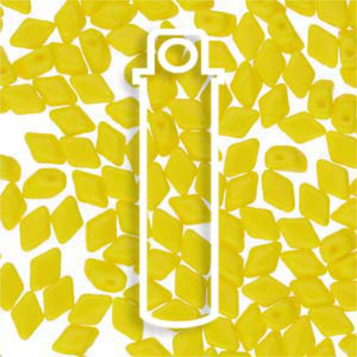 Mini Gem Duo 6mm x 4mm - GD6483120 - Lemon - 8.5gm Tube