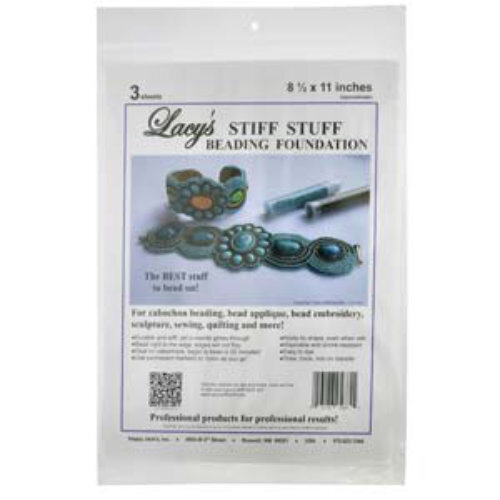 Lacy's Stiff Stuff 8 1/2" x 11" Sheet - SS3811 - 3 Pack - White