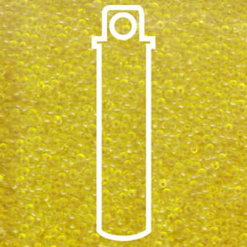 Miyuki 11/0 Rocaille Bead - 11-9136 - Transparent Yellow - 8.5gm Tube