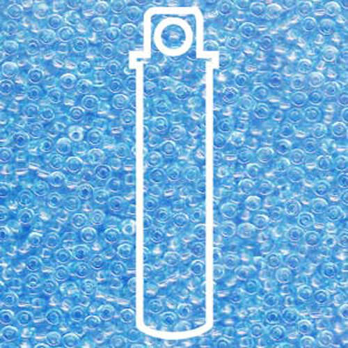 Miyuki 11/0 Rocaille Bead - 11-9148 - Transparent Light Blue - 8.5gm Tube