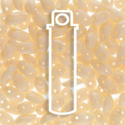 Wave 3mm x 7mm - Chalk Orange Luster - WAV3703000-14413 - 8.5gm Tube