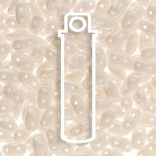 Wave 3mm x 7mm - Chalk White Luster - WAV3703000-14400 - 8.5gm Tube