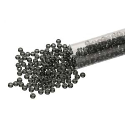 Preciosa 8/0 Rocaille Seed Beads - SB8-40010 - Black Diamond - 22gm Tube