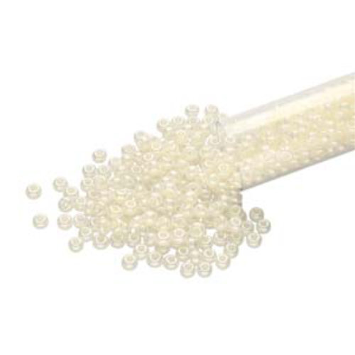 Preciosa 8/0 Rocaille Seed Beads - SB8-47102 - Pearl Ceylon - 22gm Tube