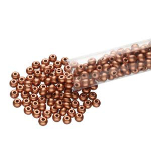 Preciosa 11/0 Rocaille Seed Beads - SB11-01770 - Soft Copper - 24gm Tube