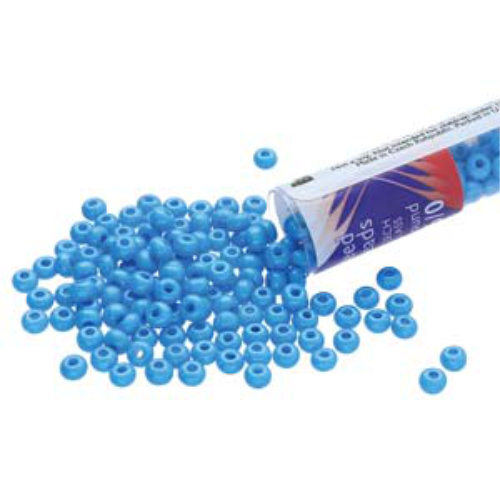 Preciosa 6/0 Rocaille Seed Beads - SB6-16365 - Terra Dyed Blue - 20gm Tube
