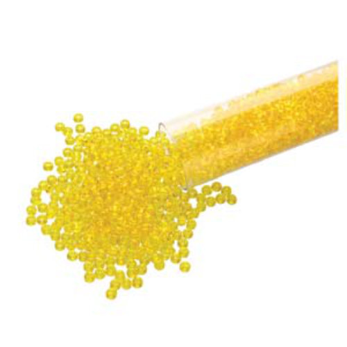 Preciosa 11/0 Rocaille Seed Beads - SB11-80010 - Transparent Yellow - 24gm Tube