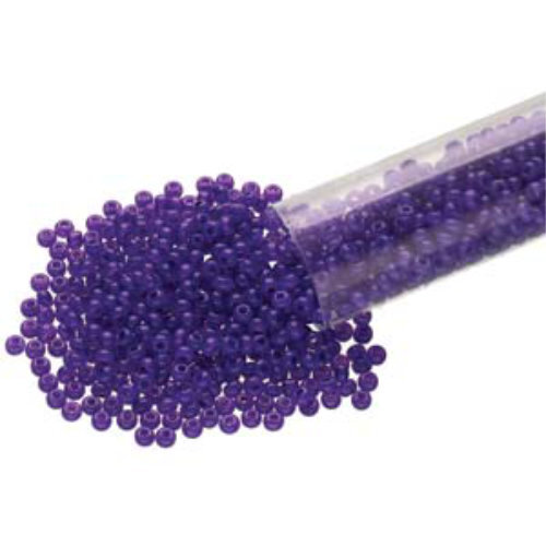 Preciosa 6/0 Rocaille Seed Beads - SB6-17828 - Terra Dyed Purple - 20gm Tube