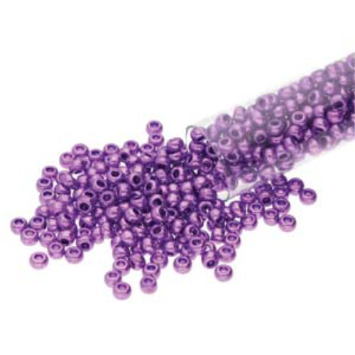 Preciosa 6/0 Rocaille Seed Beads - SB6-18328 - Metallic Violet - 20gm Tube