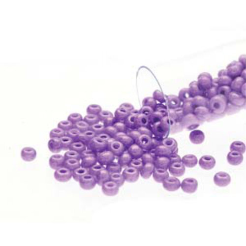 Preciosa 8/0 Rocaille Seed Beads - SB8-16328 - Terra Dyed Violet - 22gm Tube