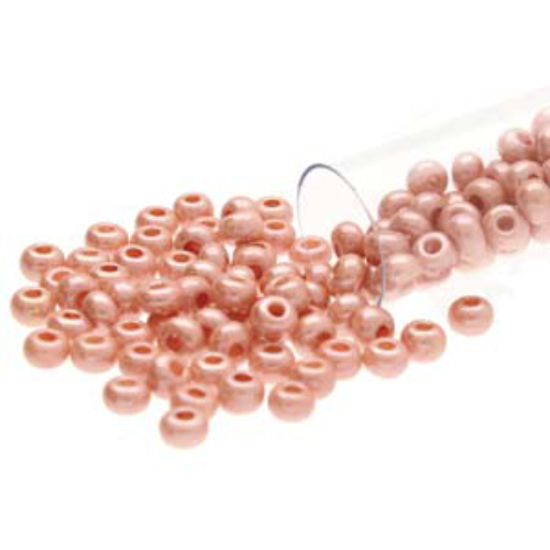 Preciosa 11/0 Rocaille Seed Beads - SB11-07631 - Opaque Pink Lustre - 24gm Tube
