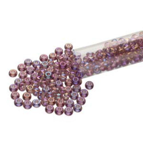 Preciosa 6/0 Rocaille Seed Beads - SB6-21010 - Light Amethyst AB - 20gm Tube