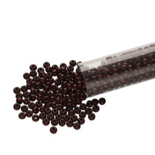 Preciosa 11/0 Rocaille Seed Beads - SB11-13780 - Opaque Dark Brown - 24gm Tube