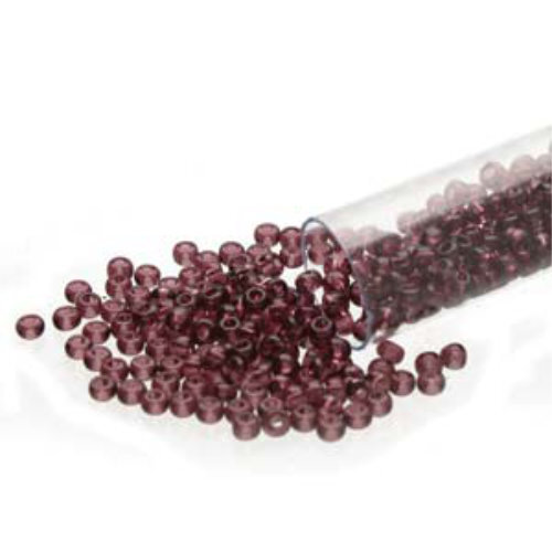 Preciosa 8/0 Rocaille Seed Beads - SB8-20060 - Amethyst - 22gm Tube
