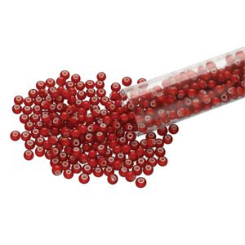 Preciosa 6/0 Rocaille Seed Beads - SB6-93730 - Cornelian Red - 20gm Tube