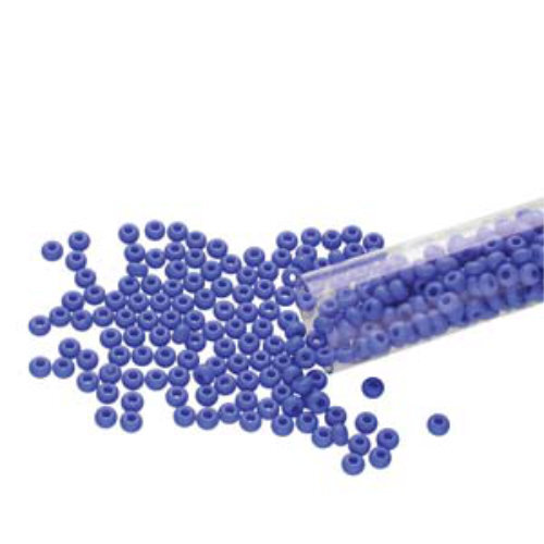Preciosa 8/0 Rocaille Seed Beads - SB8-33040 - Light Royal Blue - 22gm Tube