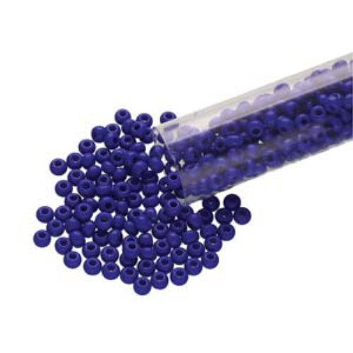 Preciosa 8/0 Rocaille Seed Beads - SB8-33060 - Royal Blue - 22gm Tube