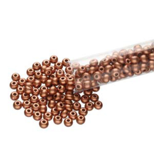 Preciosa 6/0 Rocaille Seed Beads - SB6-01770 - Soft Copper - 20gm Tube