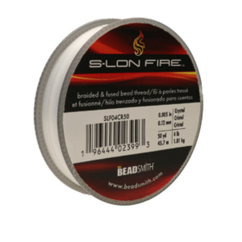 S-Lon Fire - 4LB .005" / .12mm Crystal - 50 yd / 45m Roll - SLF04CR50