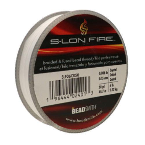 S-Lon Fire - 6LB .006" / .15mm Crystal - 50 yd / 45m Roll - SLF06CR50