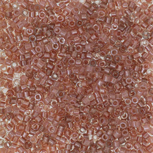 Miyuki 11/0 Delica Bead - DB988 - Light Pinks - 100gm Bag