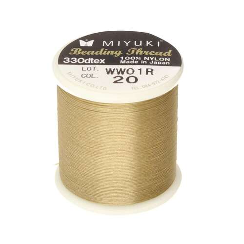 Miyuki Beading Thread Olivine - 330DTEX - 50m - MBT-20