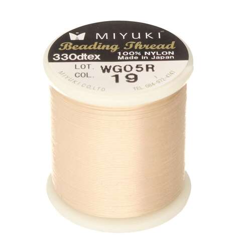 Miyuki Beading Thread Baby Pink - 330DTEX - 50m - MBT-19