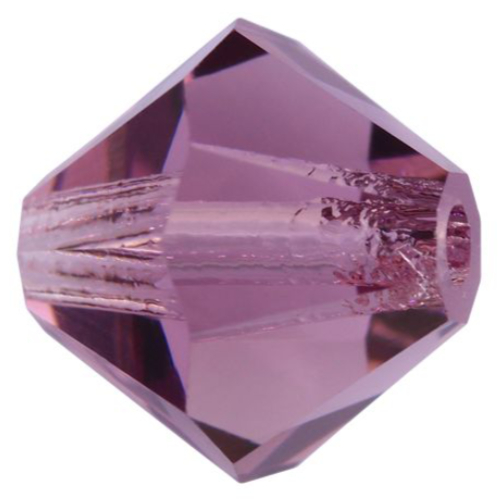 3mm x 2.4mm Light Amethyst - 20020 - MC Rondelle Beads - 451 69 302 - Factory Pack