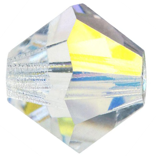 3mm x 2.4mm Crystal AB - 00030AB - MC Rondelle Beads - 451 69 302 - Factory Pack