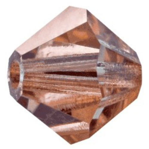 3mm x 2.4mm Crystal Capri Gold - 00030CAG - MC Rondelle Beads - 451 69 302 - 36 Piece Bag