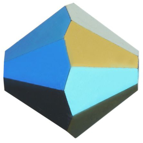 6mm x 5.7mm Jet AB - 23980AB - MC Rondelle Beads - 451 69 302 - Factory Pack