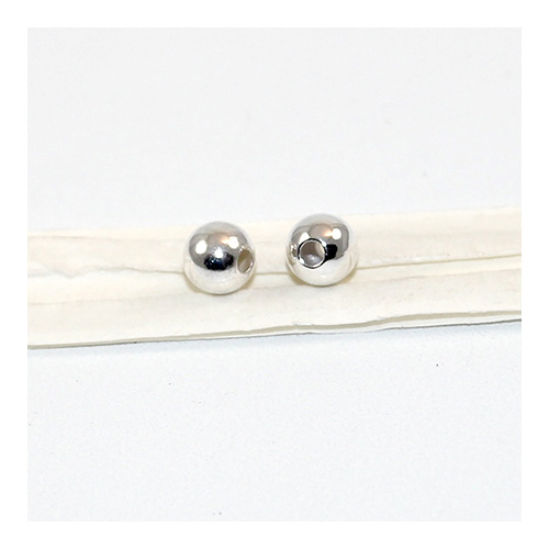 5mm Metal Ball - Silver - Bag of 10