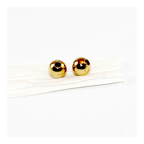 5mm Metal Ball - Gold - Bag of 10