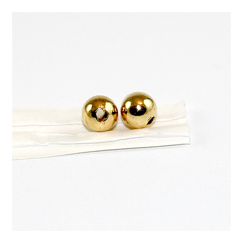 6mm Metal Ball - Gold - Bag of 10