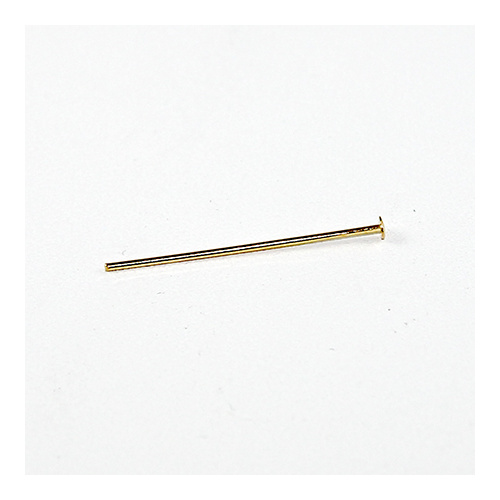 25mm Head Pin - Gold