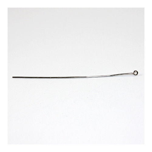 76mm Eye Pin - Antique Silver