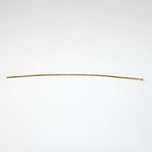 100mm Head Pin - Gold