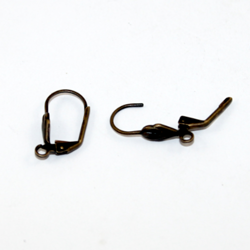 Continental Hook - Deco - Pair - Antique Bronze