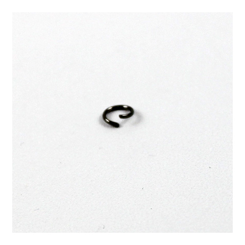 5mm Round Jump Rings - Brass Base - Gunmetal