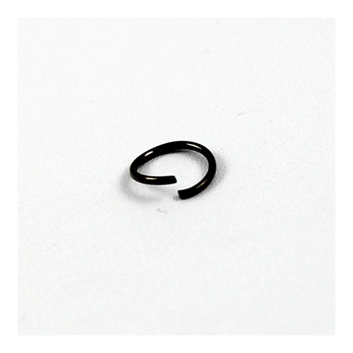 10mm Round Jump Rings - Brass Base - Gunmetal