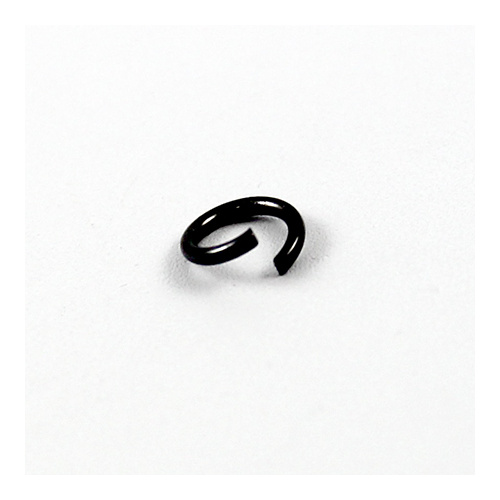 10mm x 1.5mm Round Jump Rings - Steel Base - Gunmetal