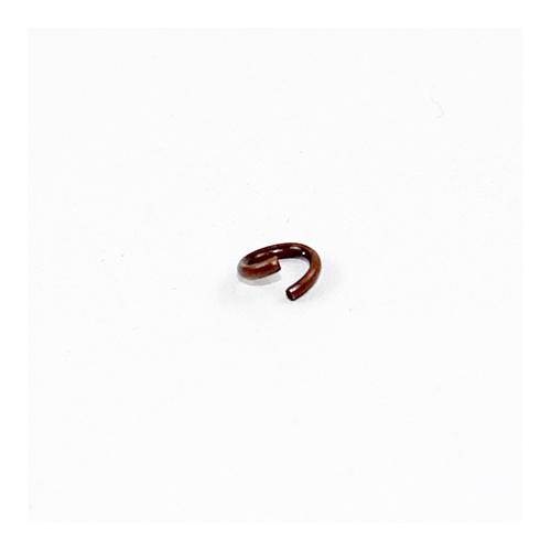 6mm x 1mm Round Jump Rings - Steel Base - Copper