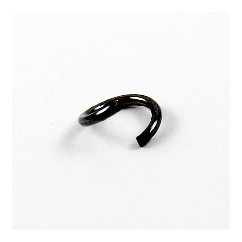 15mm x 1.8mm Round Jump Rings - Steel Base - Gunmetal