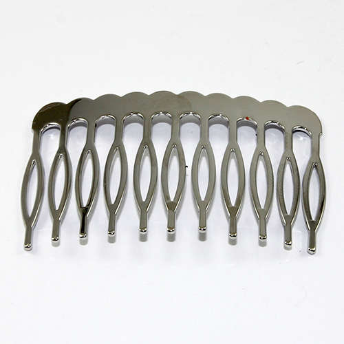 60mm Hair Comb - Antique Silver